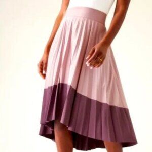 Athleta Pink Skirt - Womens XL Swing Forward Pleated